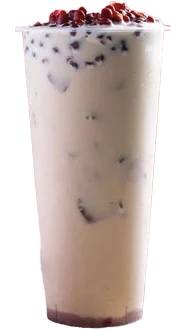 Te de judia roja con Leche