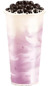 Tapioca Negro Taro Leche